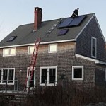 Maine solar installation