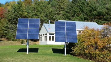 solar panels for Maine home Orono